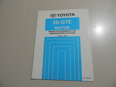 Toyota Celica T20 ST205 Werkstatthandbuch (Heft) Abgaskontrollsystem 02.1994