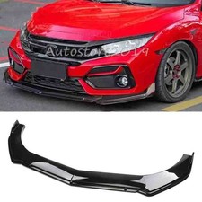 Front Bumper Lip Splitter Spoiler Chin Body Kit Glossy Black For Subaru BRZ US