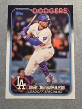 2024 Topps Update Series - Season Highlights Checklist Mookie Betts #US334