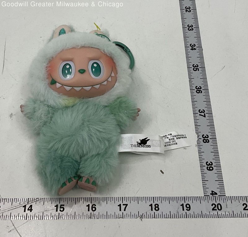Pop Mart Mint Green White The Monsters Big Into Energy Plush Toy Collector