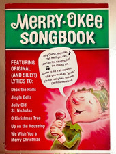 HTF HALLMARK Party MERRY- OKEE Christmas Karaoke Microphone SONGBOOK ONLY LNC