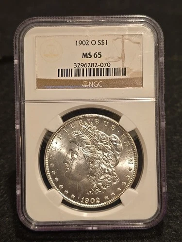 1902-O New Orleans Mint Silver Morgan Ms 65 Ngc