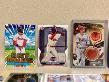 Justin Crawford, Andrew Painter, Nick Castellanos - Philadelphia Phillies Lot
