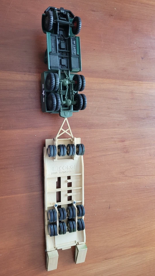 VEHICULE MILITAIRE Tank transporter CORGI Diamond - Photo 4/4