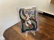 2024 Panini Select - Premier Level Malik Nabers #116 Silver Prizm Die-Cut (RC)