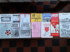 Selection of Leeds Utd Friendly’s 1975-1990 Home & Aways