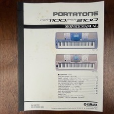 MANUALE DI SERVIZIO YAMAHA PORTATONE PSR-1100/PSR-2100 VINTAGE