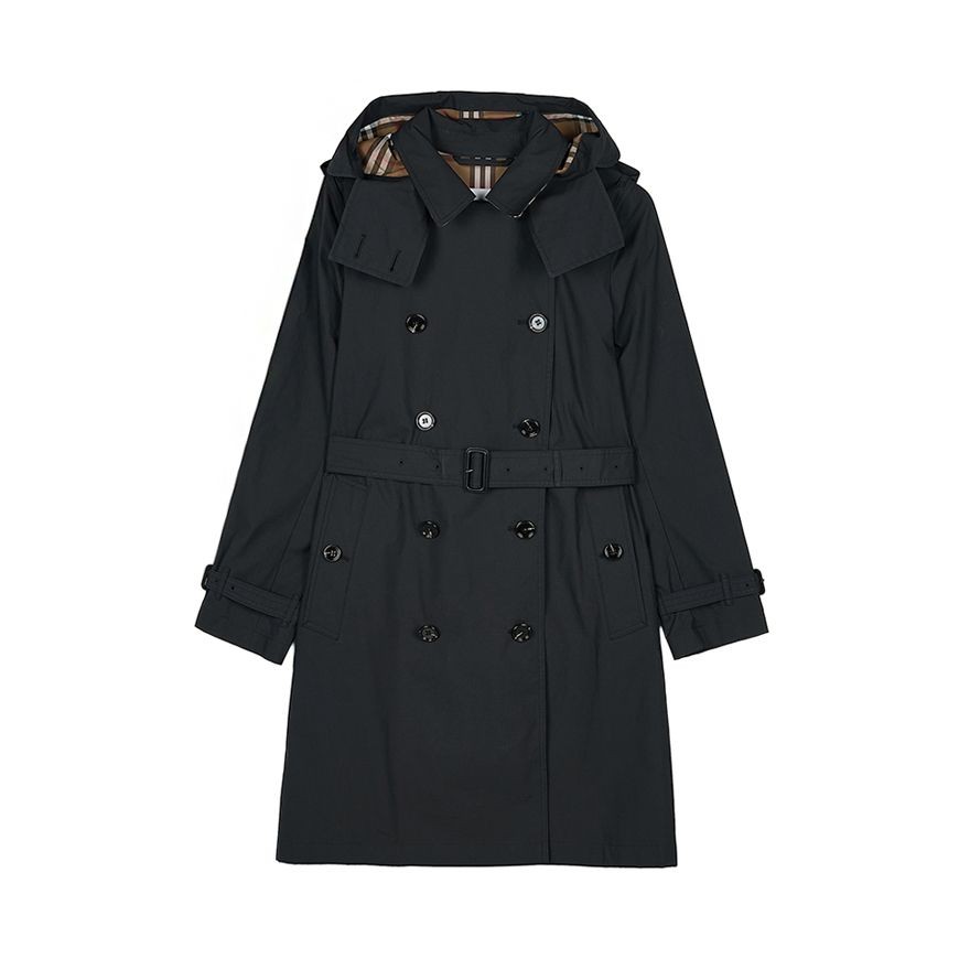 Burberry W TELFORD Hooded Trench Coat 149398639 | eBay