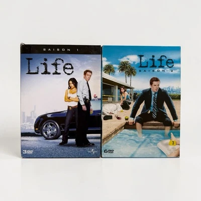 Life Intégrale Saisons 1 & 2 Coffret DVD Série TV Policier VF Occasion - Photo 1/4