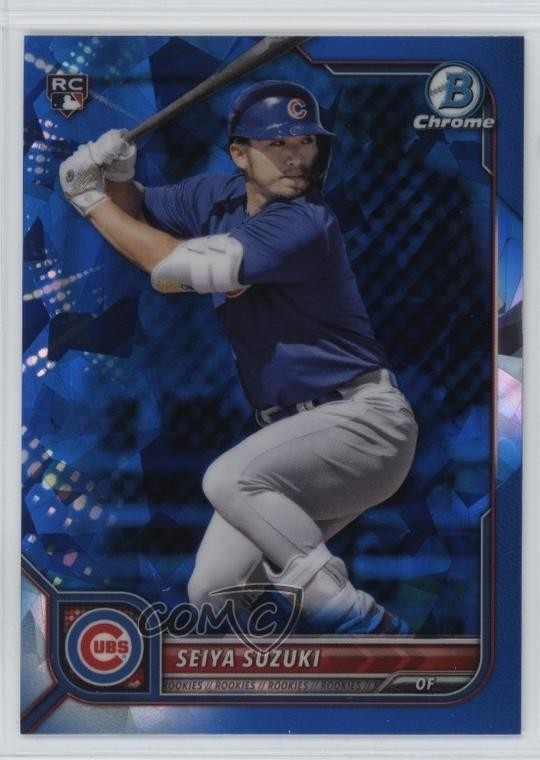 2022 Bowman Chrome Sapphire Edition Seiya Suzuki #69 e7o