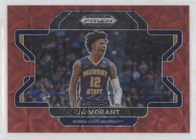 2022-23 Panini Prizm Draft Picks Choice Red Variation 53/88 Ja Morant #19 o7m
