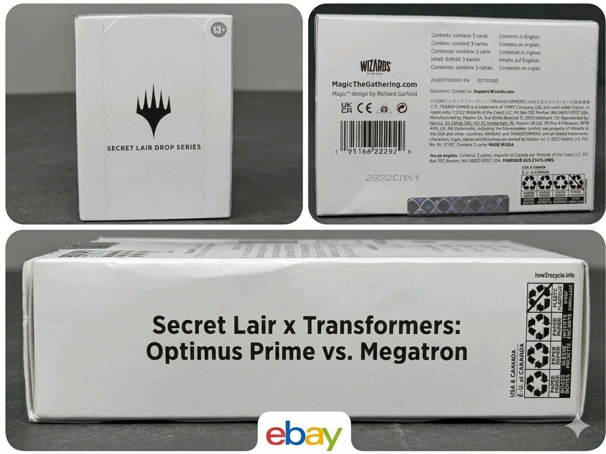 MTG - Secret Lair x Transformers: Optimus Prime Vs. Megatron Non