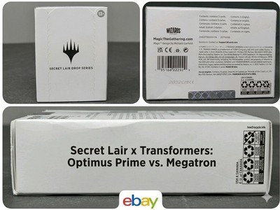 MTG - Secret Lair x Transformers: Optimus Prime Vs. Megatron Non-foil