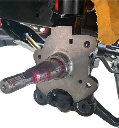 1962-76 Chrysler Mopar A / B & E Body 2" Drop Spindle Hardware 5/8 2.5in W/nuts - Picture 2 of 8