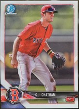 2018 Bowman - Chrome Prospects Baseball C.J. Chatham #BCP117 NM