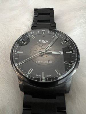 Mido Commander Gradient Black Dial Black Men's Watch M021.407.33.411.00