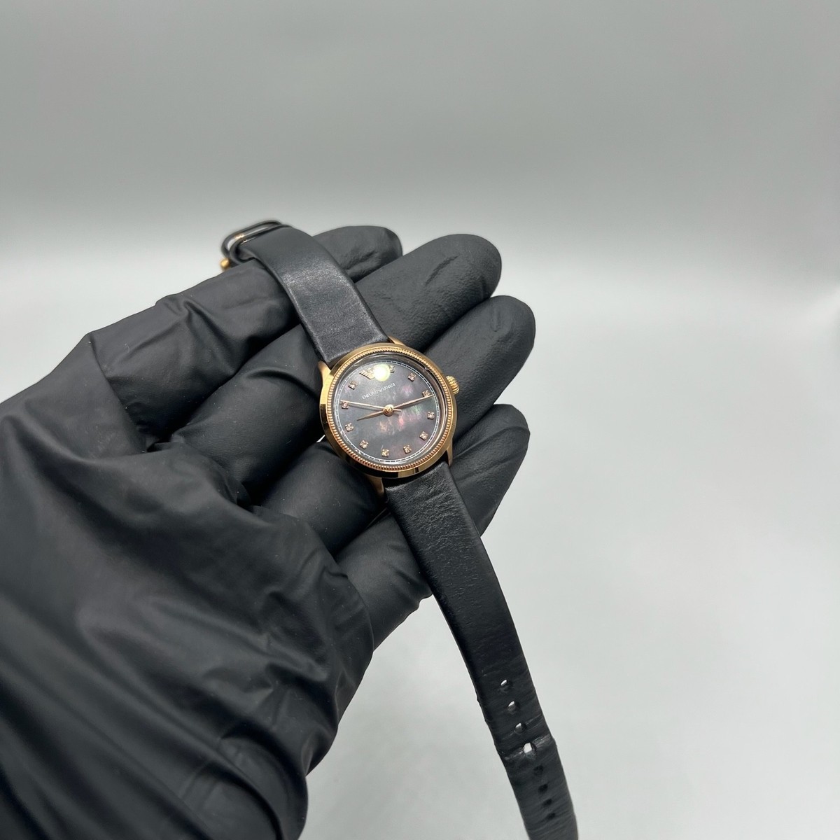Emporio Armani AR-1802 Ladies Alpha Watch Mother of Pearl 