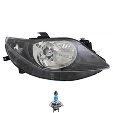 Scheinwerfer rechts schwarz inkl. OSRAM Lampen für Seat Ibiza IV 6J5 6P1 6J1 6P5