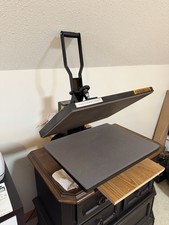 Fancierstudio Clamshell Heat Press Metal 110V Digital Display C/F