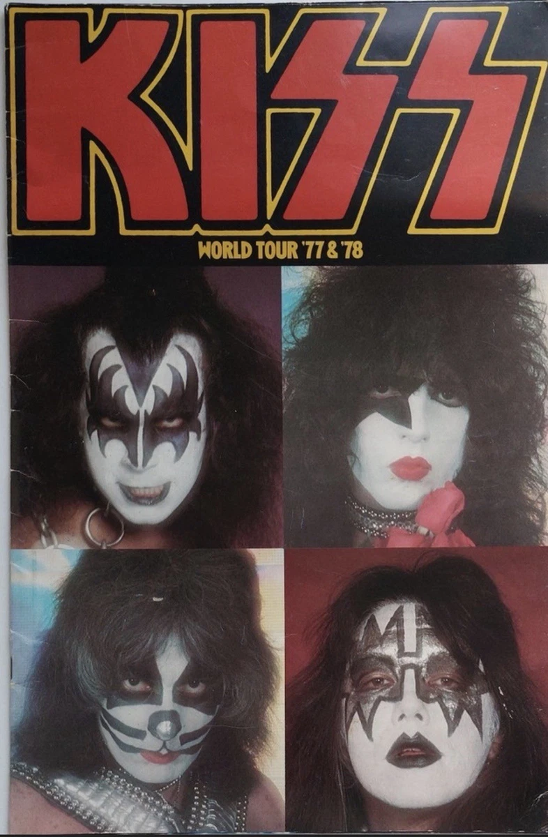 Kiss Tour Book Program for sale | eBay