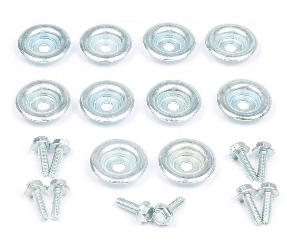 20 Piece Set UTV Skid Plate Washer Bolt Fits All Polaris General Ranger RS1 RZR - Image 4 of 4