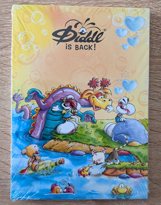 ''Diddl is back!'' A6 Block | NEU + OVP | Geburtstagsk. 2026 | Drache, Bach | gelb
