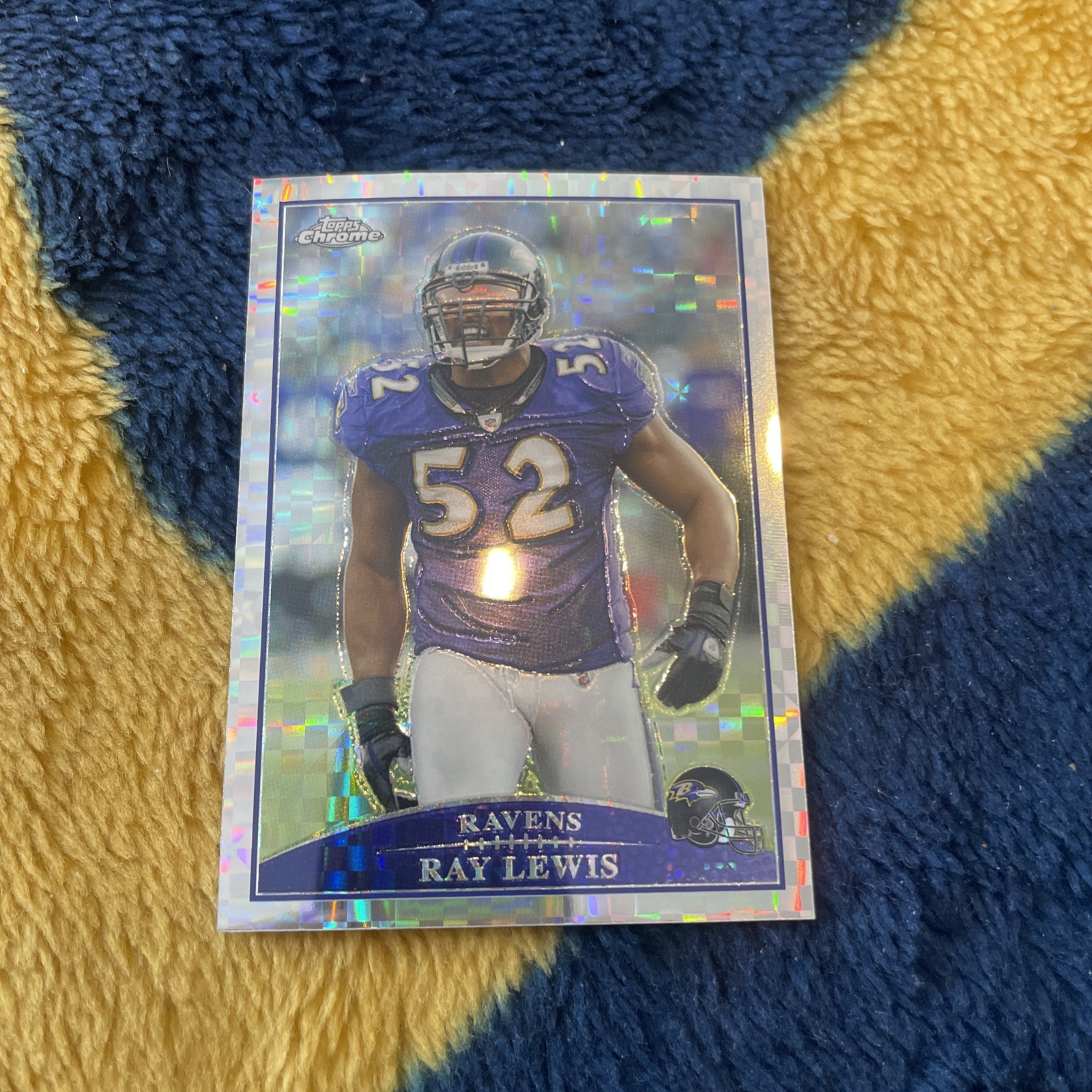 2009 Topps Chrome Ray Lewis Xfractors #TC109 Ravens