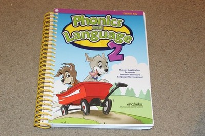 Abeka Phonics and Language 2 Teacher Key second grade