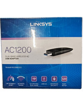 Linksys AC1200 Dual Band WiFi USB Adapter WUSB6300 Wireless-AC USB 3.0 New 6B/B3