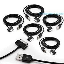 5 USB SYNC CHARGER CABLE CONNECTOR IPHONE 4 3GS 3G IPAD