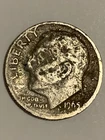 1965-P Roosevelt Dime.  10 Cent Coin.  CULL