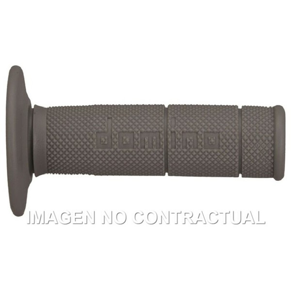Griffe Domino Aus Road Grau RäUmen D 22 MM L 118 MM FüR Motorrad Ersatzteile-image