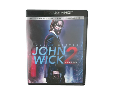 John Wick: Chapter 2 [Includes Digital Copy] [4K Ultra HD Blu-ray/Blu-ray] VGC