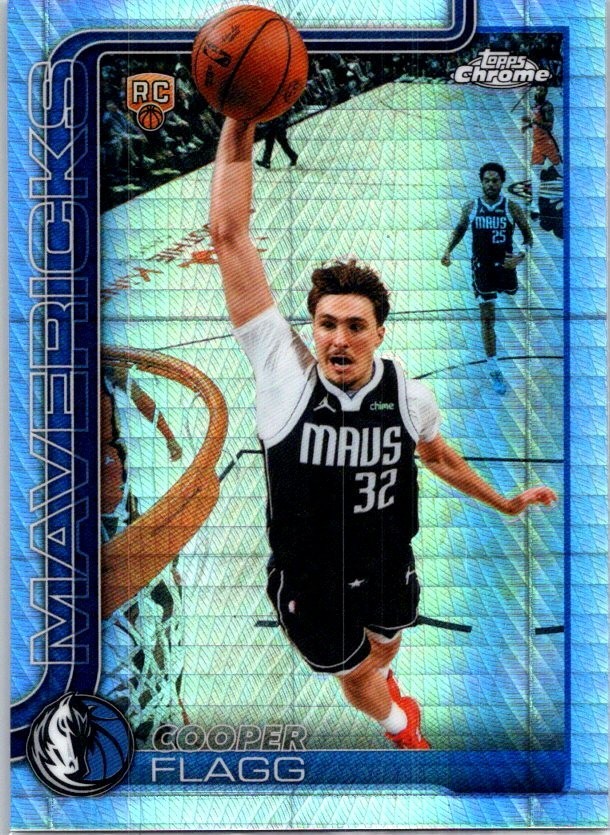 2025-26 Topps Chrome Update Series - Cooper Flagg - #151 Prism Refractor (RC)
