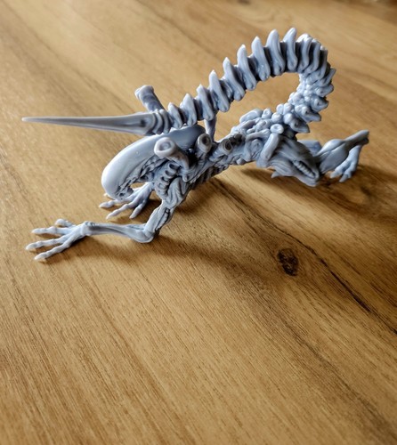 3D printed Alien Model - High Detail Resin Miniature - Picture 1 of 5