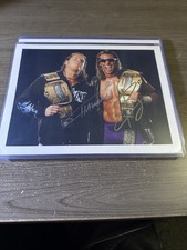 Zack Ryder Curt Hawkins Dual Signed 8 1/2 X 11 Photo Wwe 3