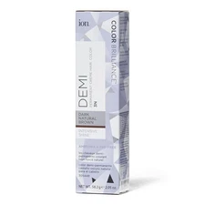 Ion Intensive Shine 3N Dark Natural Brown Demi Permanent Creme Hair Color 3N Dar