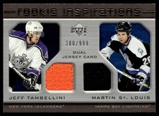 2005-06 Upper Deck Rookie Update Jeff Tambellini/Martin St. Louis Rookie 380/999