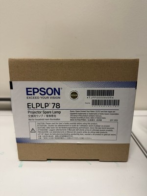 Epson ELPLP78 Genuine OEM Projector Replacement Lamp Brand New Sealed