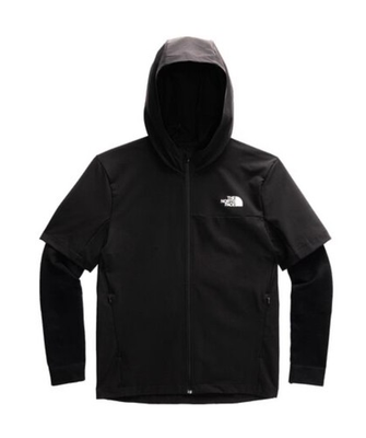 #ad #ad North Face Men Teknitcal Full Zip hoodie Active Trail Jacket Black XLG BNWT $270 $134.00