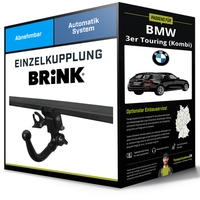 Abnehmbare AnhäNgerkupplung FüR BMW 3Er Touring (Kombi) 14-19 Typ F31 Brink NEU