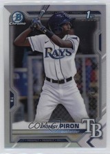2021 Bowman Chrome Prospects Refractor 312/499 Jhonny Piron #BCP-239 c4q