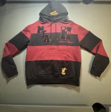 Keiser Clark x NBA Miami HEAT Hoodie Freshman Year Colorblock Red Black  Large