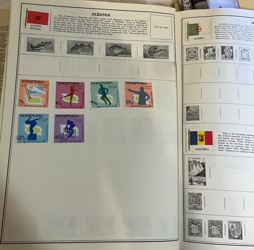 ENORME lotto libri francobolli vintage - tutti i paesi - Foto 10 di 12