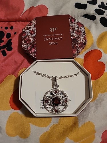 Bomb Party January Necklace RBP8604 Simply Carried Away - Rhodium Plated - Picture 2 of 8