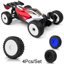 RCBATER 1/18 RC Car Wheel Rims Tires Upgrades for 1/18 ARRMA Typhon Grom 4Pcs