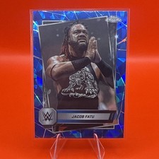 2025 Topps Chrome WWE Sapphire Edition - Jacob Fatu #100