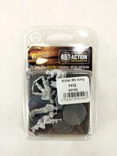 Warlord Games Bolt Action British 8th Army HQ 28mm Metal