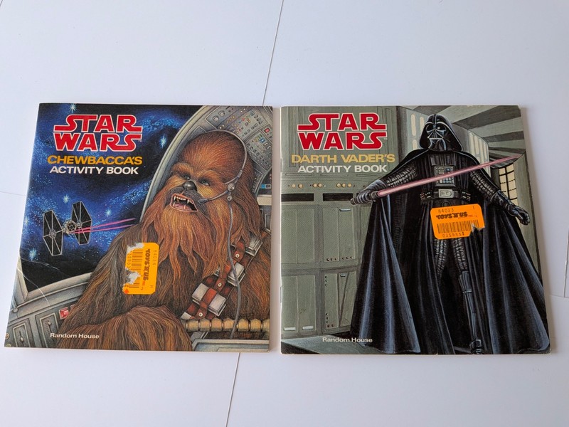 Star Wars Darth Vader and Chewbacca Children's Activity Books