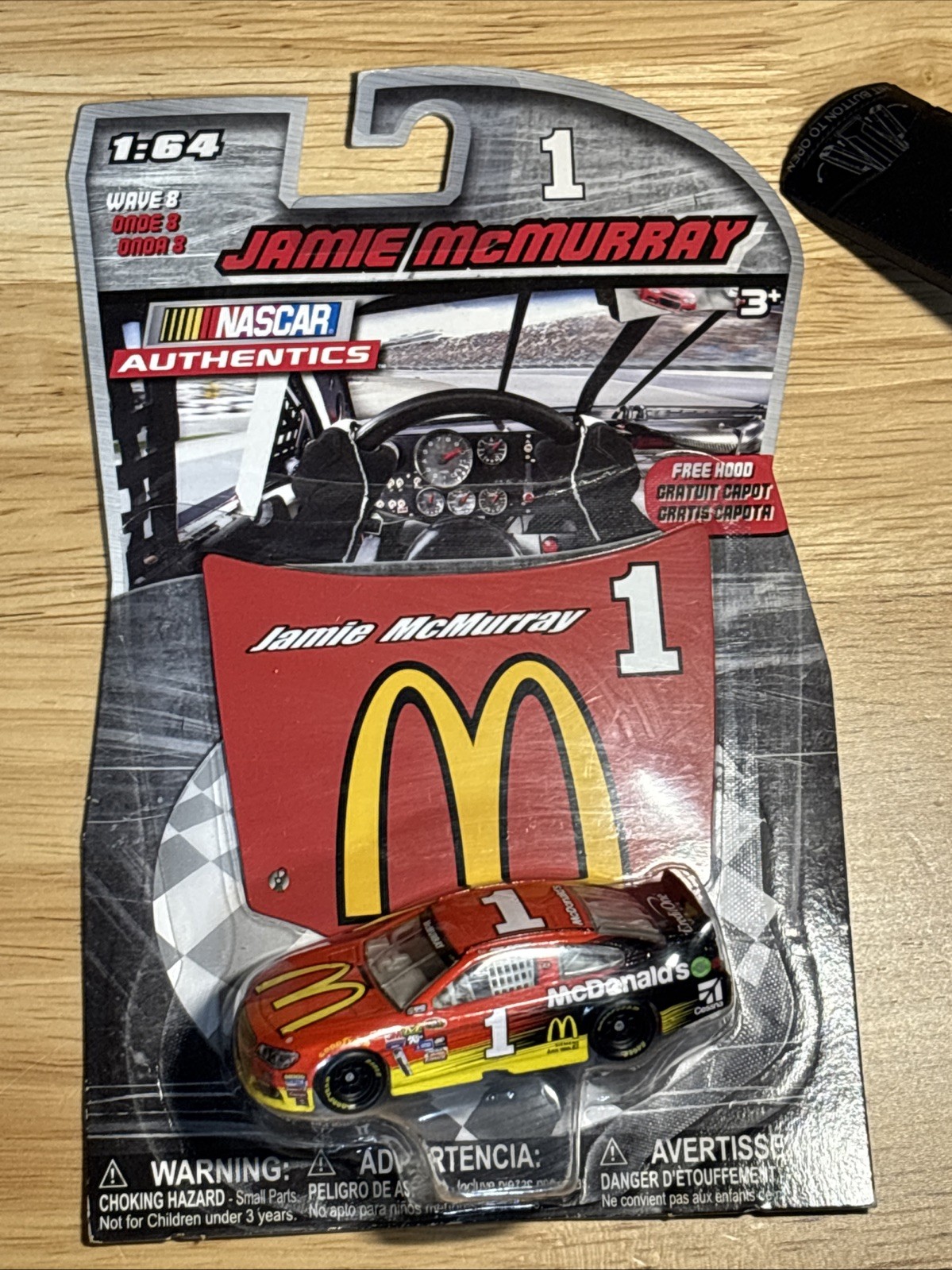 Authentics 2016 1/64 Scale Diecast Car  Jamie Mcmurray # 1 M